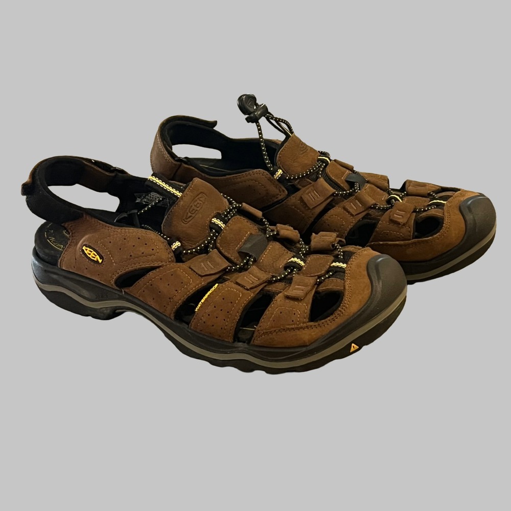 Keen Rialto II Hiking Sandals Mens 12 Brown Outdoor waterproof
